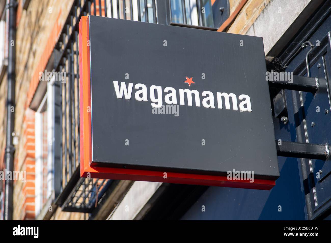 Uxbridge, Royaume-Uni. 30 janvier 2025. Un restaurant Wagamama à Uxbridge. Crédit : Maureen McLean/Alamy Banque D'Images