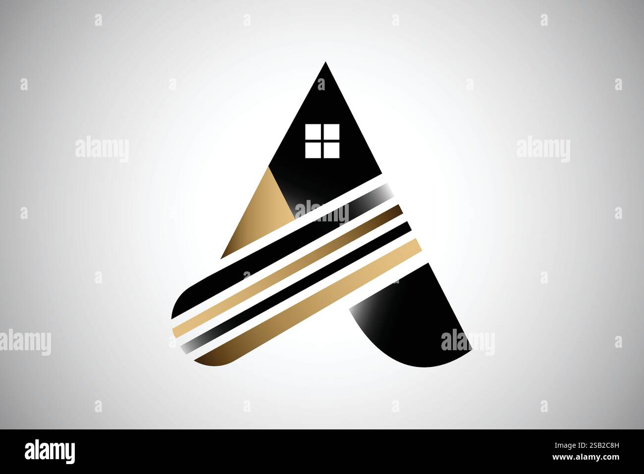 Un design de logo pour l'immobilier professionnel et unique Illustration de Vecteur