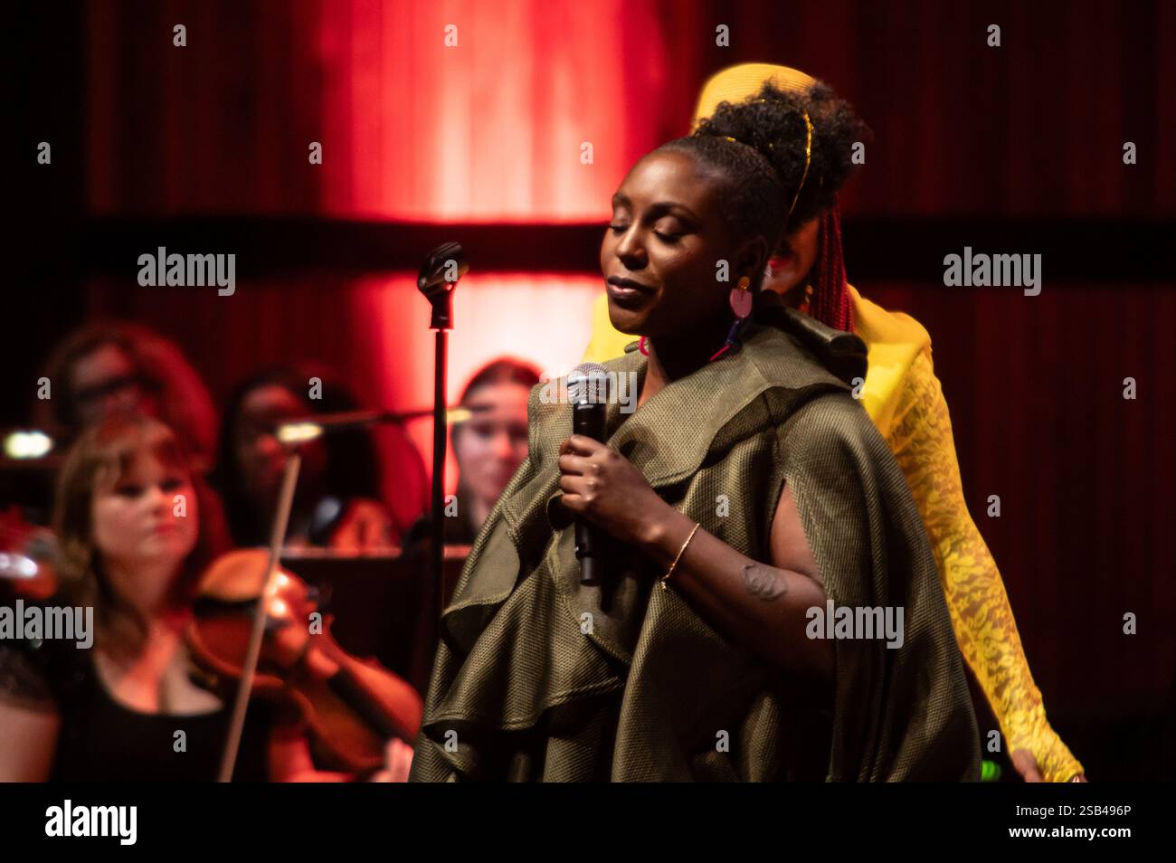 Londres, Royaume-Uni. 31 janvier 2025. Laura Mvula rend hommage à Nina Simone au Royal Festival Hall. Cristina Massei/Alamy Live News Banque D'Images