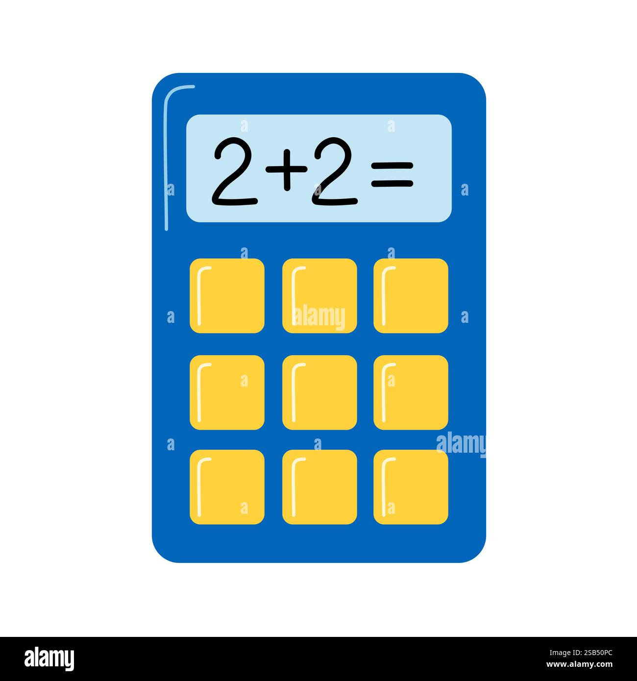 Une icône de téléchargement premium de Number Cruncher, calculatrice. Illustration vectorielle Illustration de Vecteur
