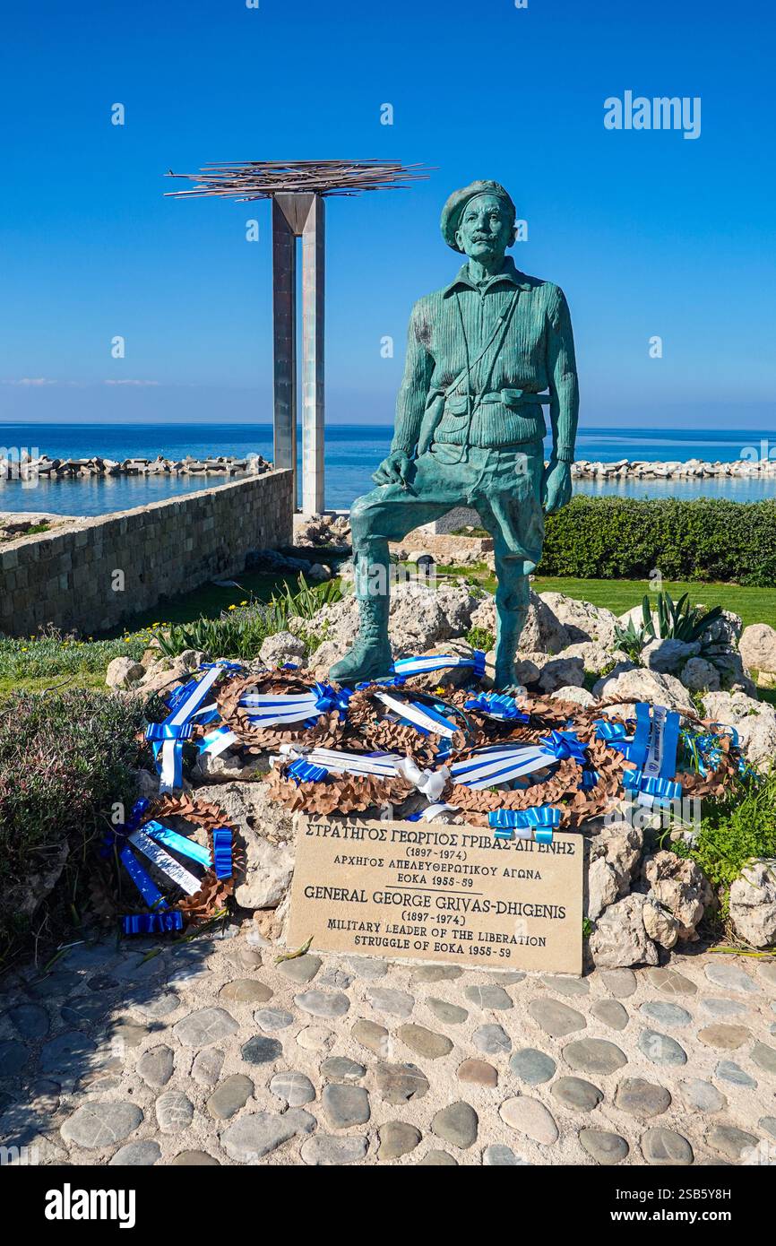 Paphos, Chypre, UE, beau temps d'hiver dans cette destination touristique populaire Banque D'Images Paphos, Chypre, UE, beau temps d'hiver dans cette destination touristique populaire Banque D'Images