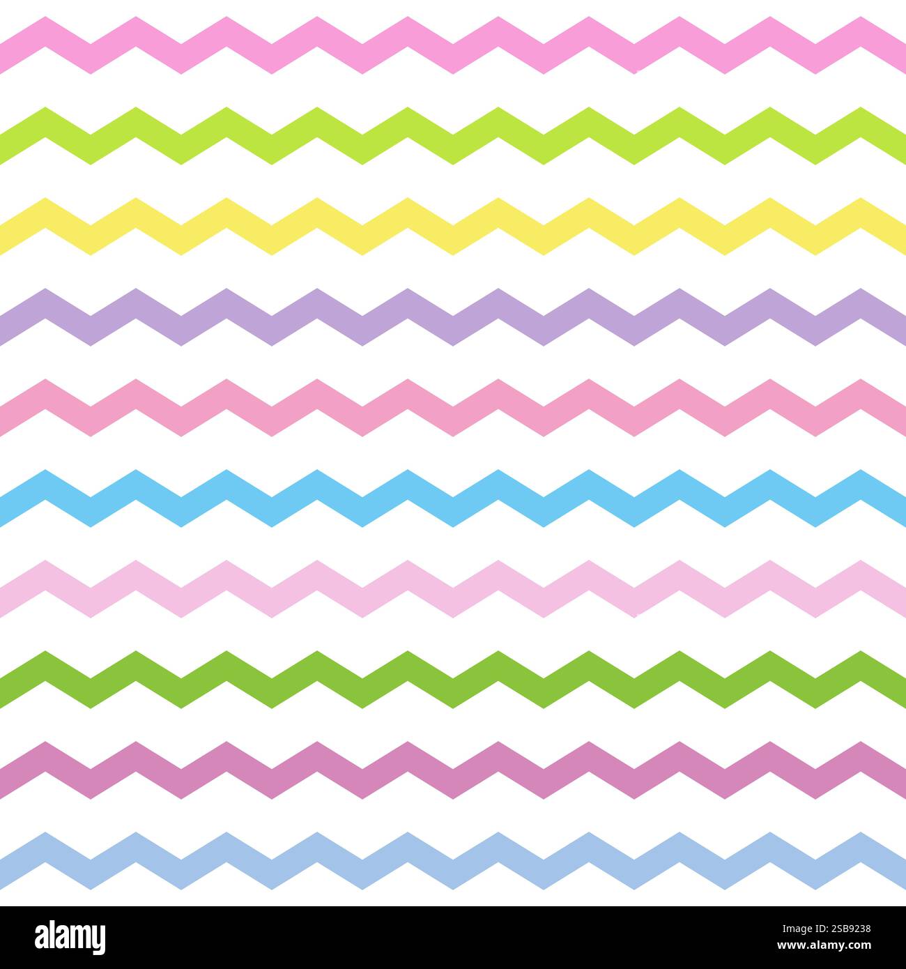 Texture colorée de motif sans couture zigzag Illustration de Vecteur