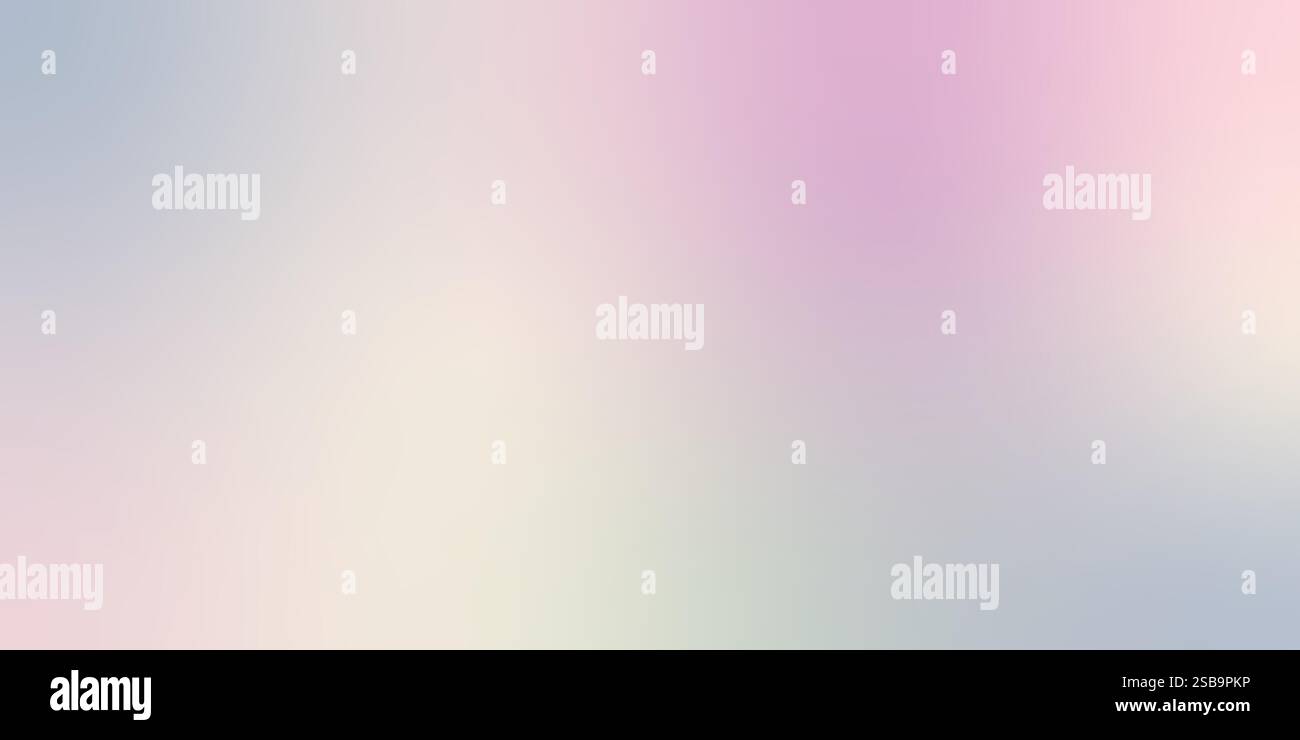 Les couleurs pastel douces se mélangent parfaitement, créant une atmosphère de fond éthérée au printemps Illustration de Vecteur