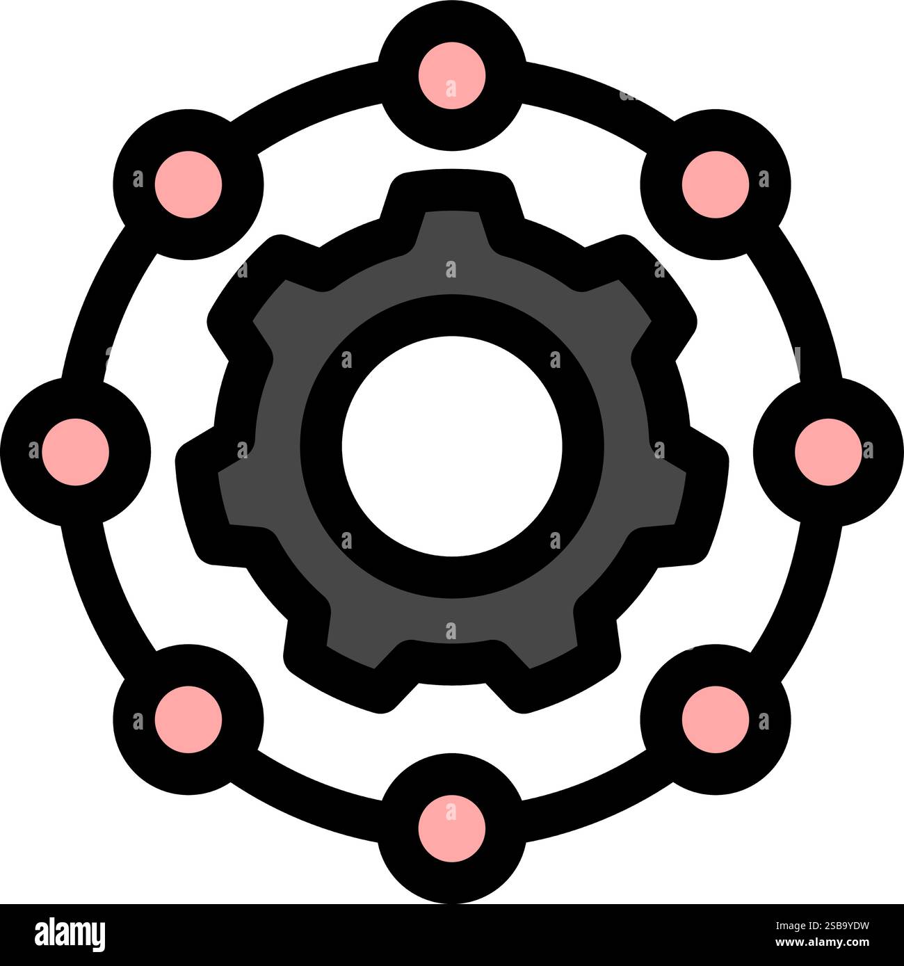 Symbole vectoriel - symbole d'icône de catégorie Illustration de Vecteur