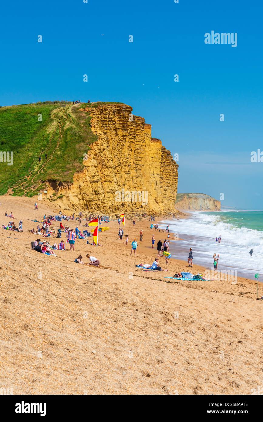 West Bay, Dorset, Angleterre, Royaume-Uni, Europe Banque D'Images