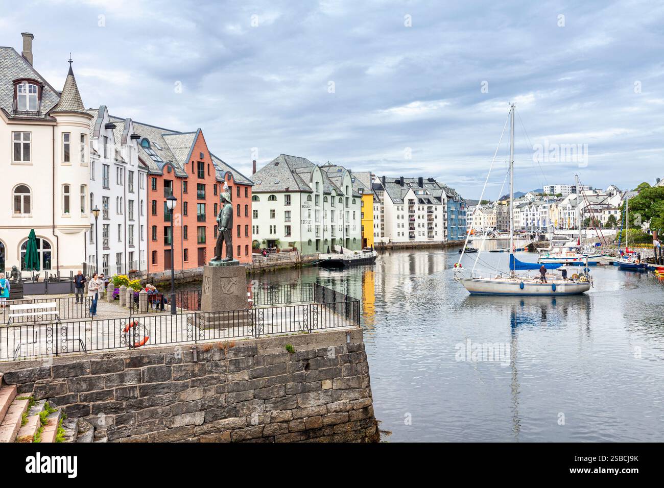 Ålesund, Møre og Romsdal (Norvège) Banque D'Images
