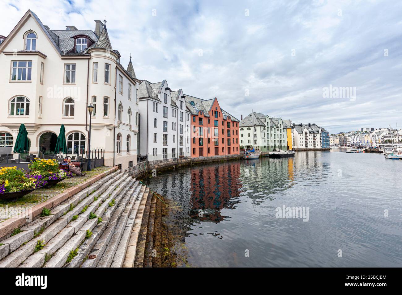 Ålesund, Møre og Romsdal (Norvège) Banque D'Images