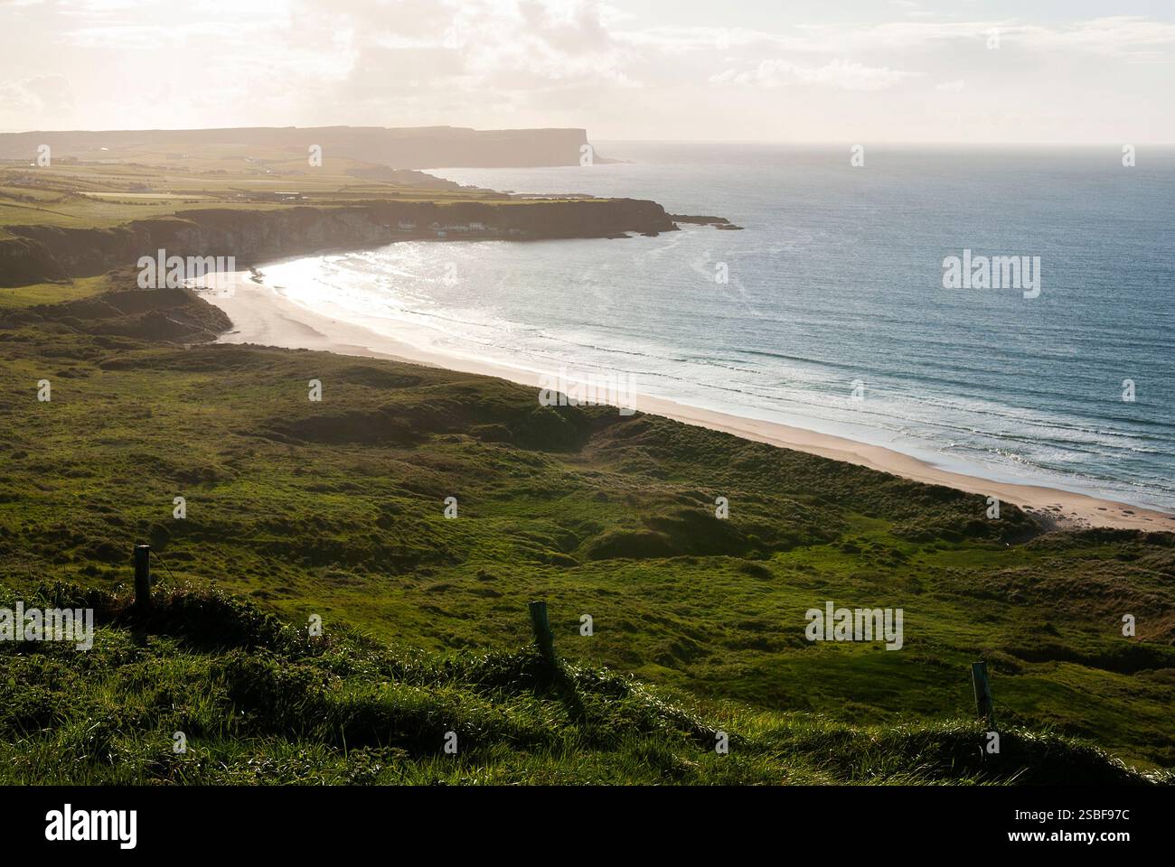 White Park Bay, Co. Antrim Banque D'Images