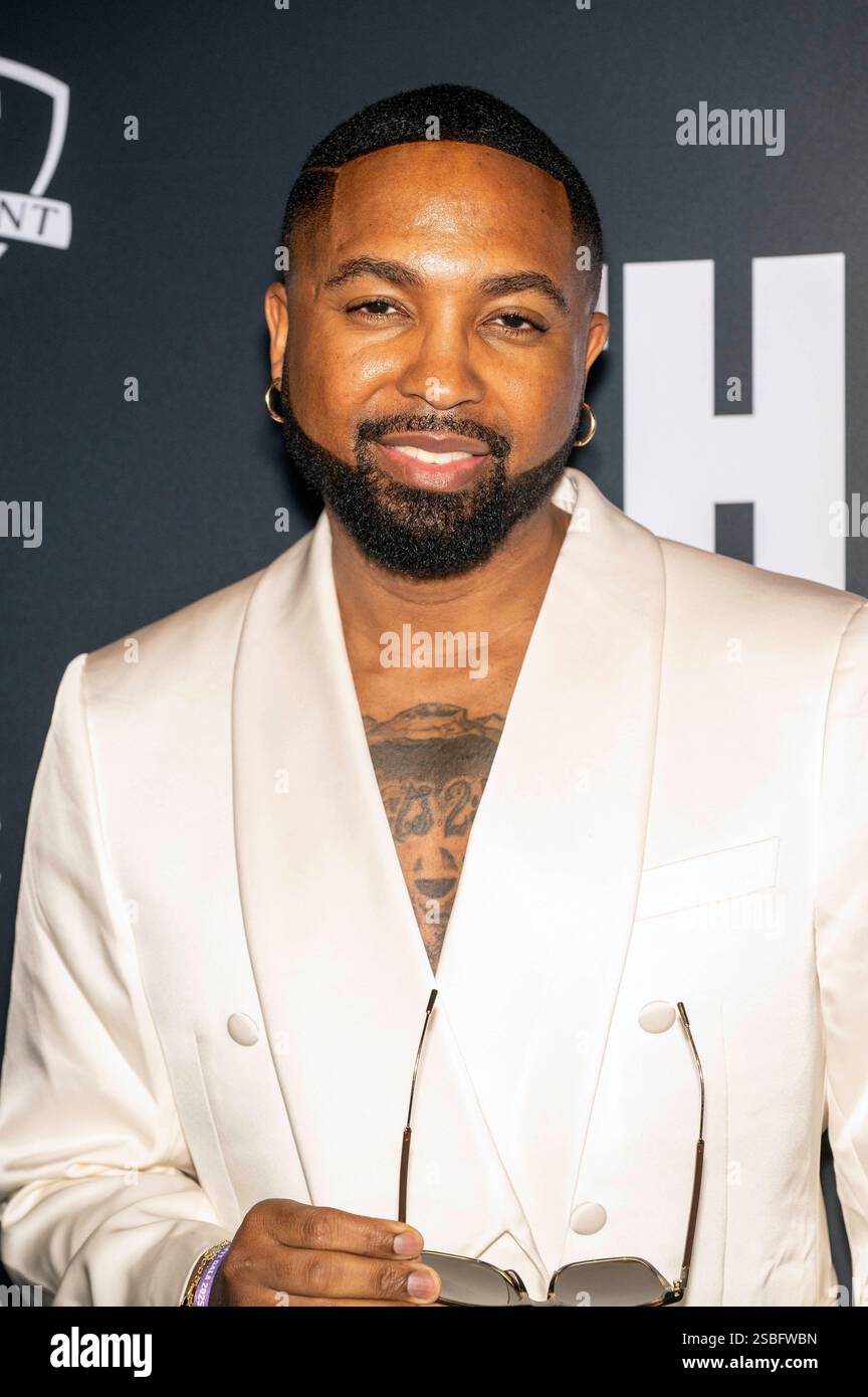 Sam Pounds BEI der Godfather Entertainment de pré-Grammy's 2025 The ...