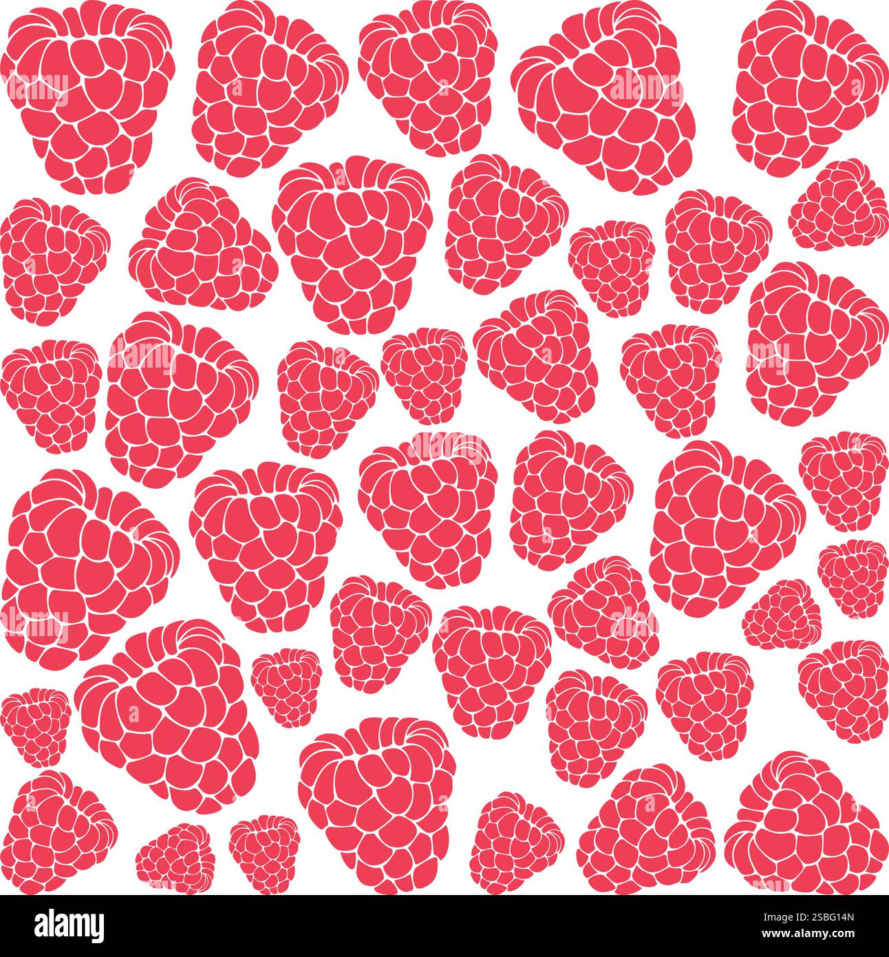 Fond de couleur de fruit de framboise. Illustration vectorielle. Illustration de Vecteur