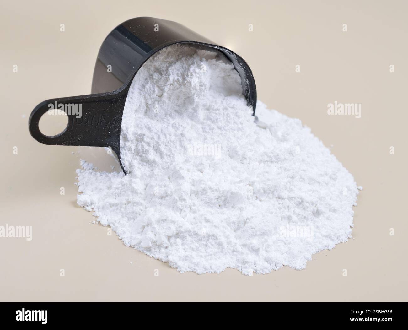 Le stéarate de zinc est un savon de zinc largement utilisé industriellement. Banque D'Images