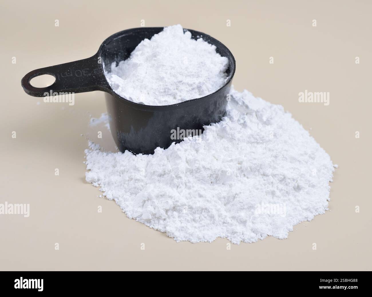 Le stéarate de zinc est un savon de zinc largement utilisé industriellement. Banque D'Images