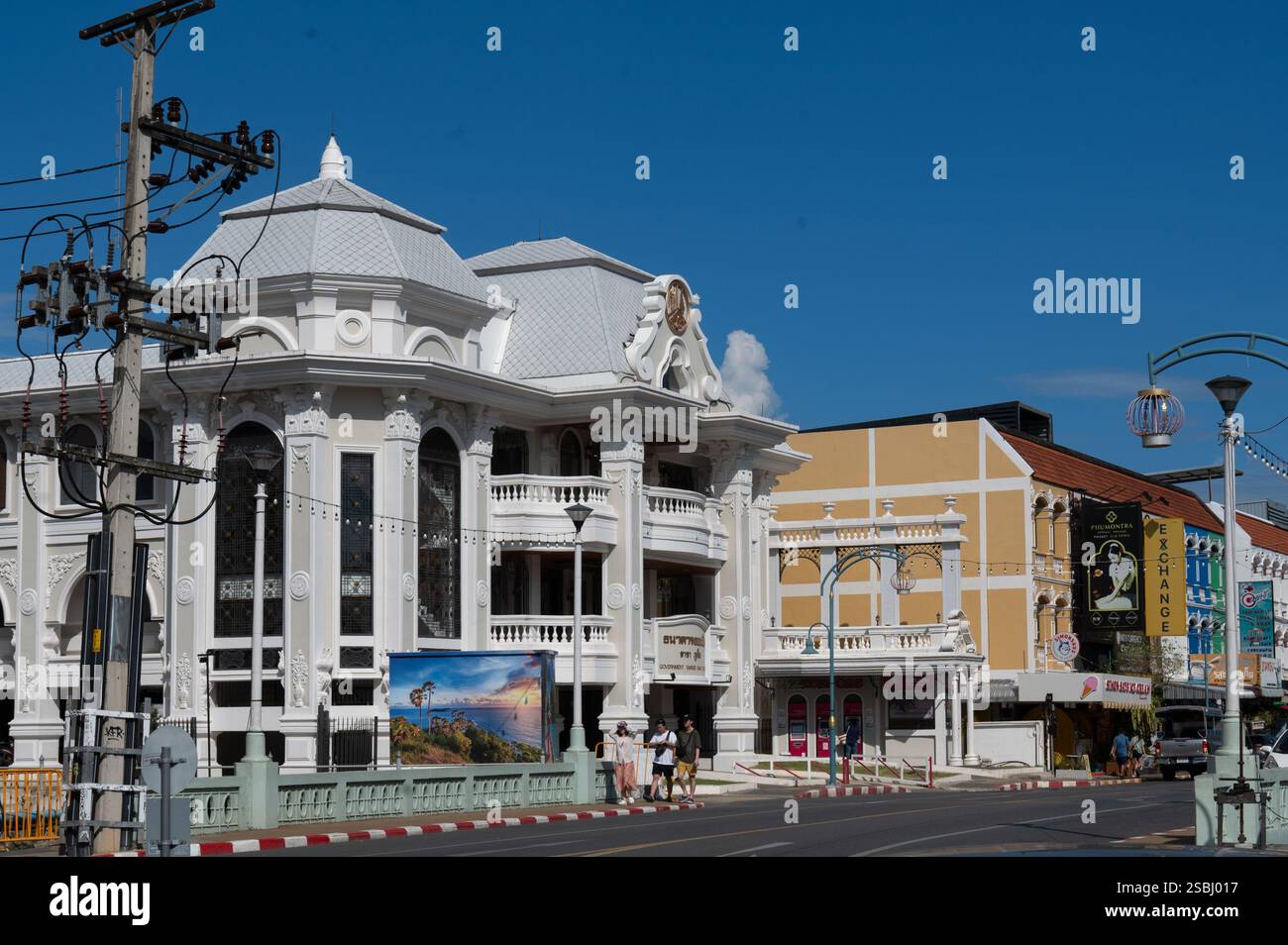 Vieille ville de Phuket, Thaïlande, Asie Banque D'Images