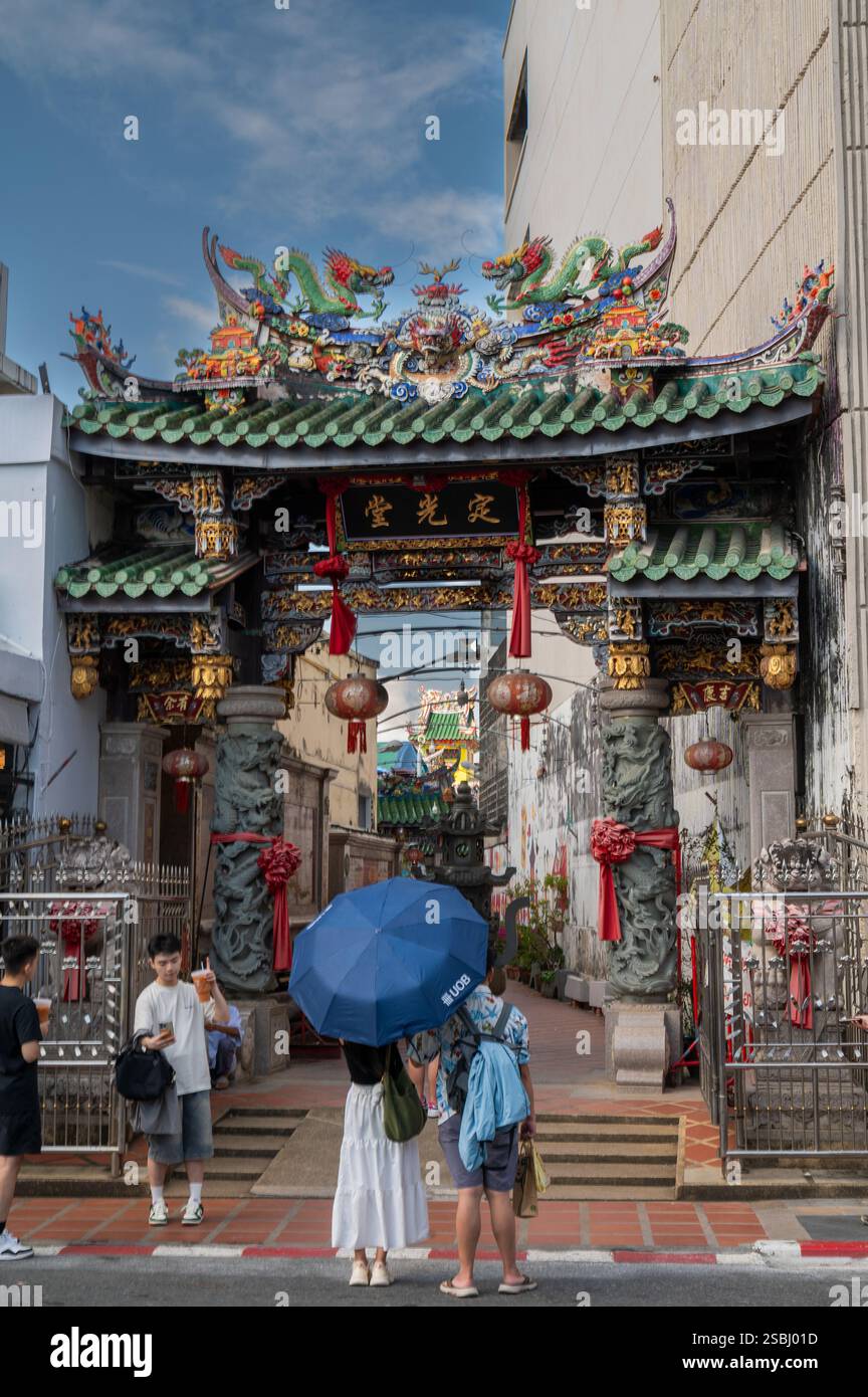 Vieille ville de Phuket, Thaïlande, Asie Banque D'Images