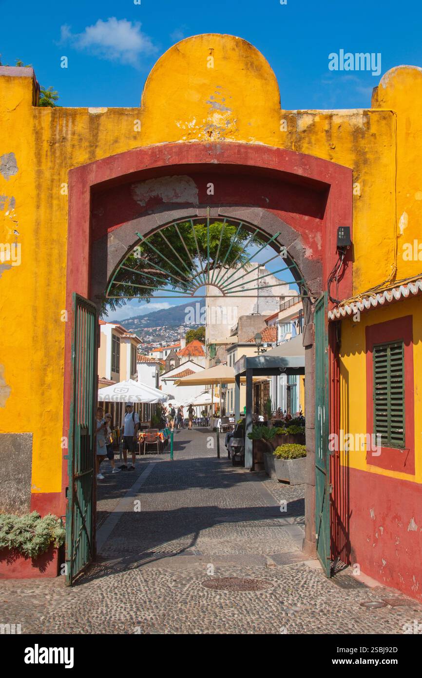 Forte de São Tiago, Funchal, Madère Banque D'Images