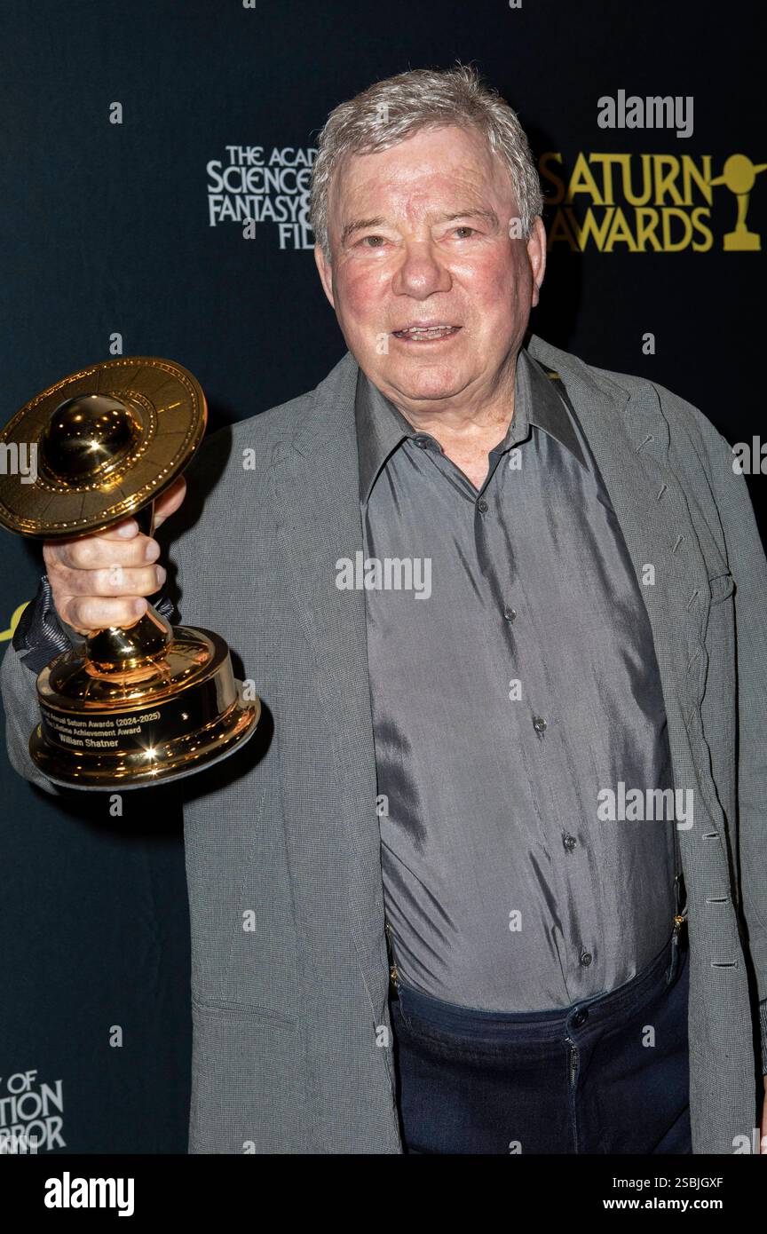 William Shatner Beim Preistr Ger Photocall Der Verleihung Der 52 William Shatner Beim Preistrager Photocall Der Verleihung Der 52 Saturn Awards 2025 M Hilton Los Angeles Universal City Hotel Universal City 02 02 2025 William Shatner Lors De La Photoconference Honoree Des Saturn Awards 52 2025 Au Hilton Los Angeles Universal City Hotel Universal City 02 02 2025 Foto Xc Xvanxwagonerx Xfutureximagex Saturn 5532 2sbjgxf