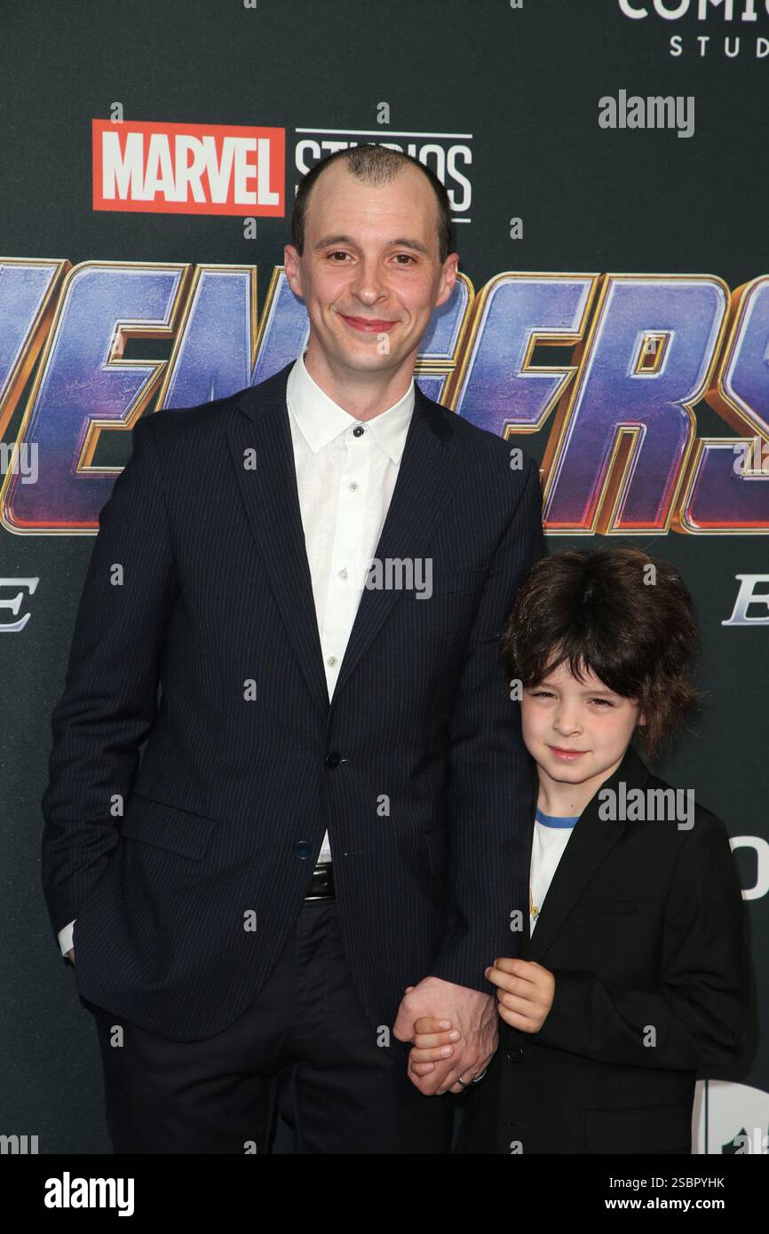 Tom Vaughan-Lawlor à Avengers:Endgame première mondiale, LOS ANGELES le 22 avril 2019 Banque D'Images