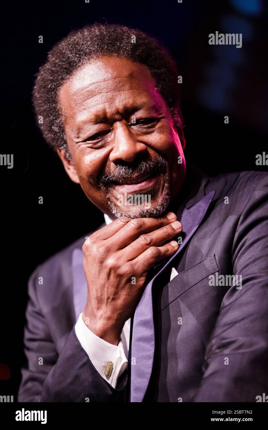 Clarke Peters se produit au Bristol International Jazz & Blues Festival 2015. Banque D'Images