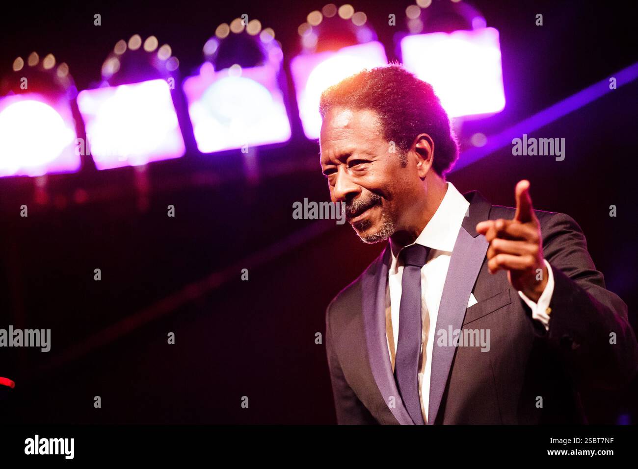 Clarke Peters se produit au Bristol International Jazz & Blues Festival 2015. Banque D'Images