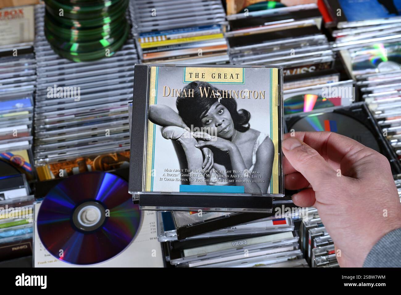 Album CD : Dinah Washington - The Great Dinah Washington Banque D'Images