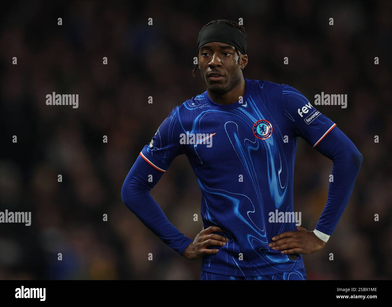 Londres, Royaume-Uni. 3 février 2025. Noni Madueke de Chelsea lors du match de premier League à Stamford Bridge, Londres. Le crédit photo devrait se lire : Paul Terry/Sportimage crédit : Sportimage Ltd/Alamy Live News Banque D'Images
