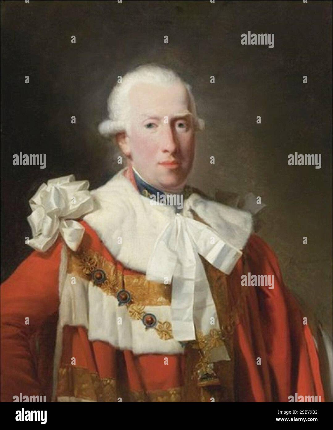Henri-Pierre Danloux - Portrait du prince William Henry, 1er duc de Gloucester. Banque D'Images