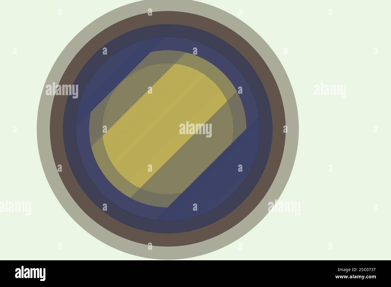 Motif abstrait et coloré de cercles géométriques. Arrière-plan géométrique moderne. Expérience professionnelle et professionnelle Banque D'Images