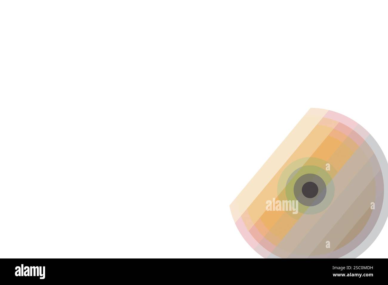 Motif abstrait et coloré de cercles géométriques. Arrière-plan géométrique moderne. Expérience professionnelle et professionnelle Banque D'Images