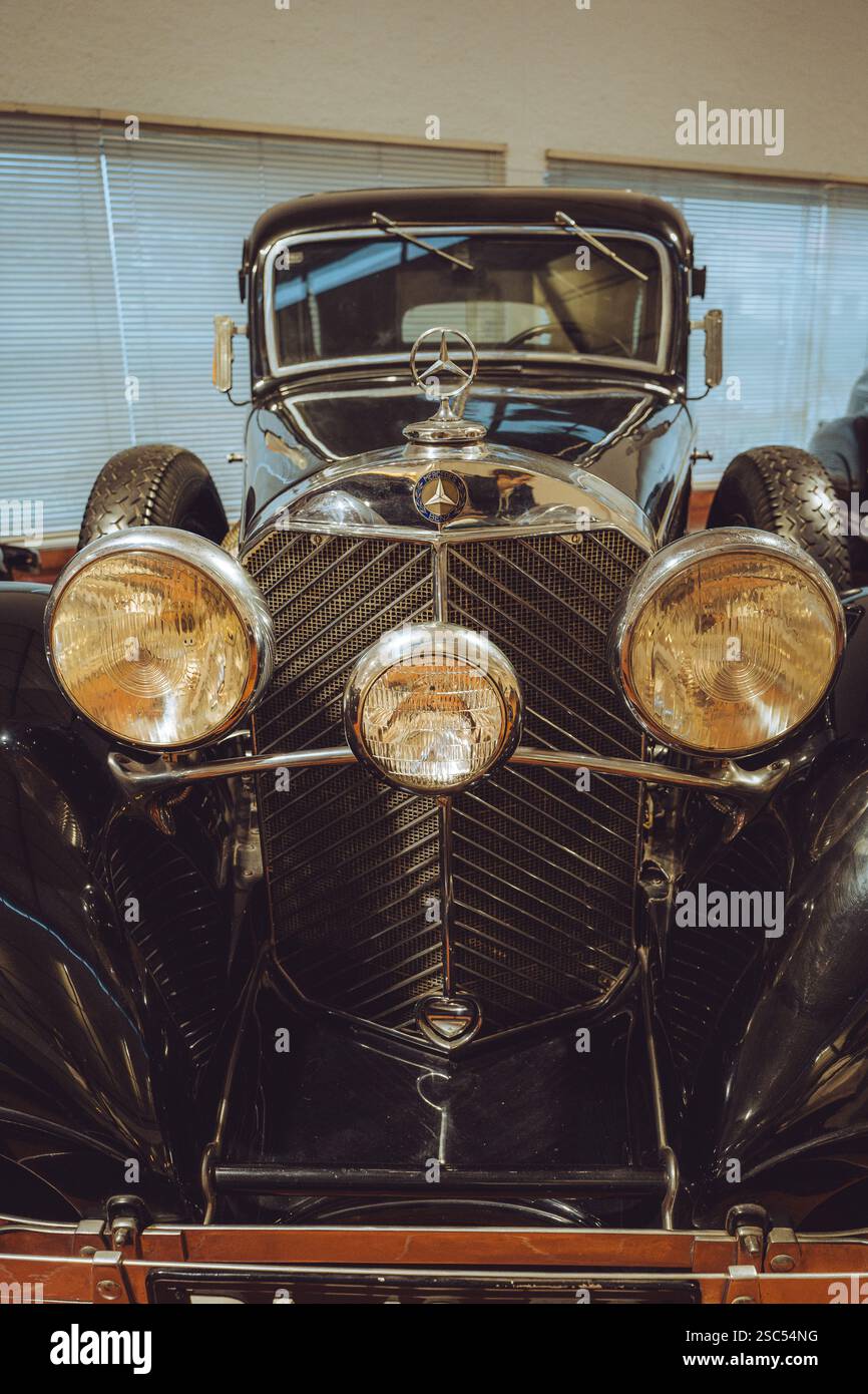 Voiture ancienne, Museu do Caramulo, Portugal Banque D'Images