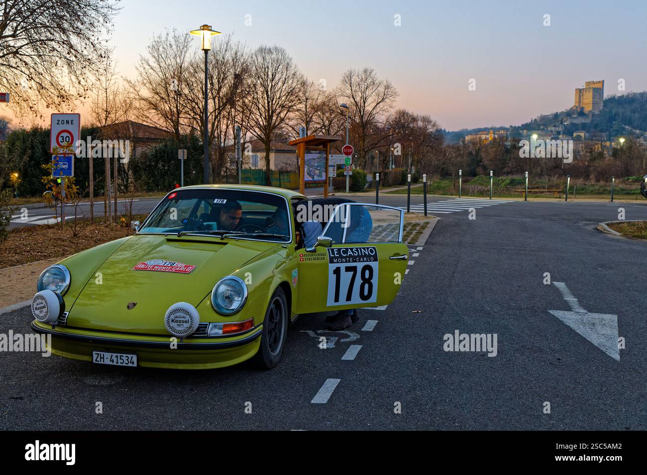 Rallye monte carlo historique 2025 Banque de photographies et d’images ...
