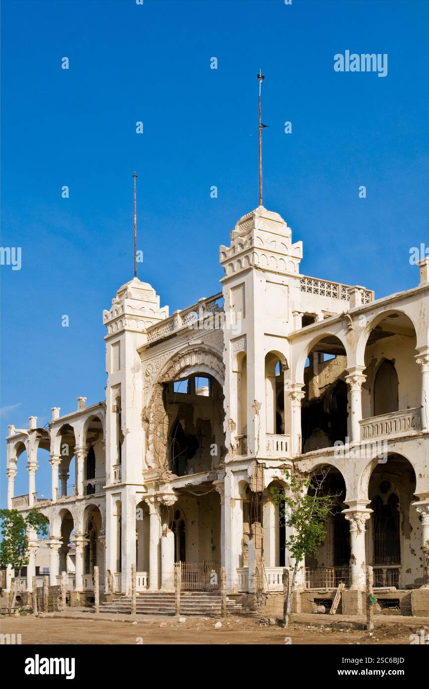 Banco D'Italia. Banque italienne. Massawa. Érythrée Banque D'Images