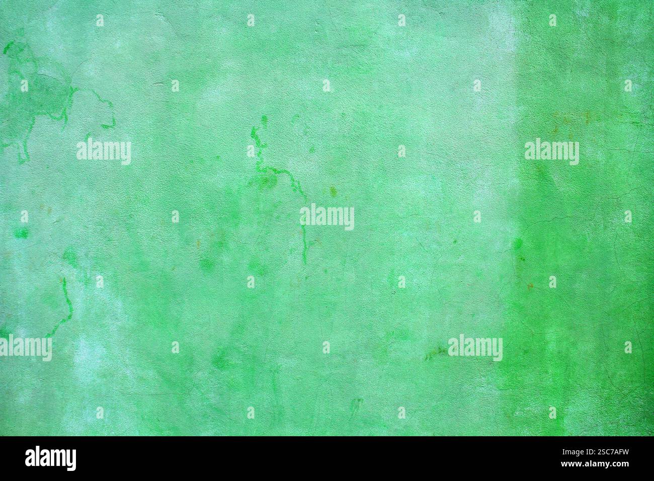 Mur de béton vert arrière-plan. Banque D'Images