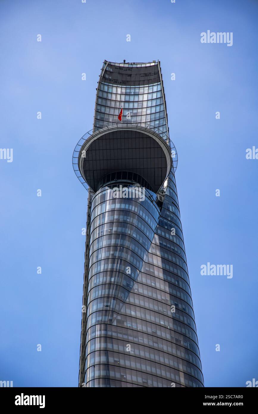 Gratte-ciel Bitexco Financial Tower, Ho Chi Minh ville, Vietnam, Asie Banque D'Images