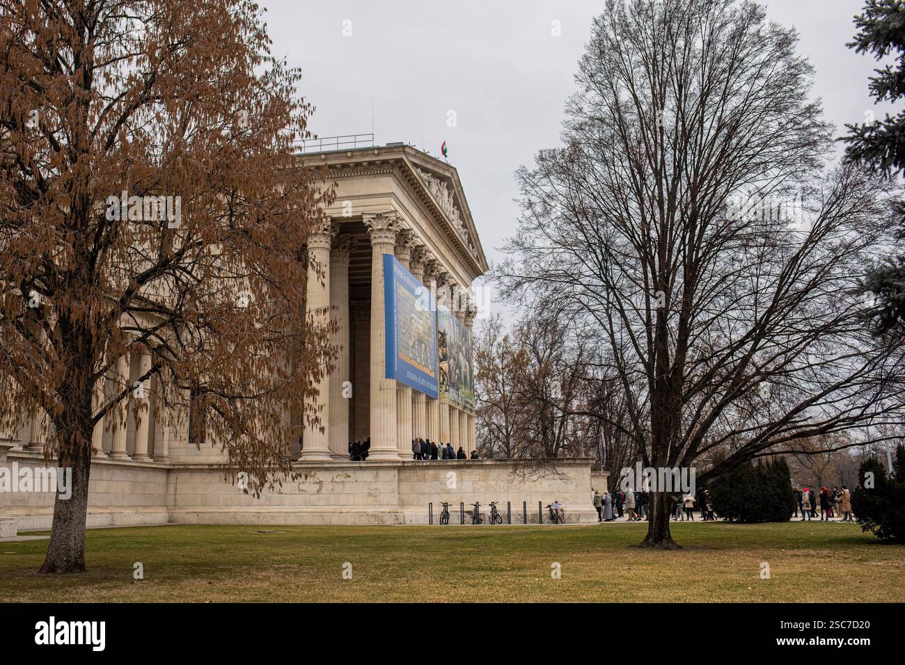 Budapest, Hongrie - février 2,2025 : Musée des beaux-arts Banque D'Images