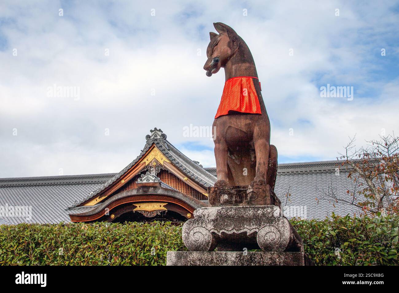 Fushimi Inari Taisha à Kyoto, au Japon. Banque D'Images