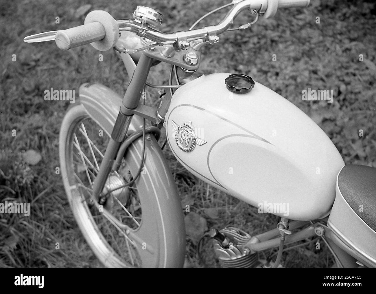 Horex en cyclomoteur/Fuerstenwalde Spree. Banque D'Images