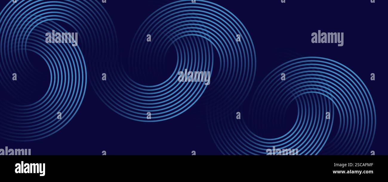 Conception de fond haut de gamme avec motif de ligne bleu foncé diagonal. Illustration de Vecteur