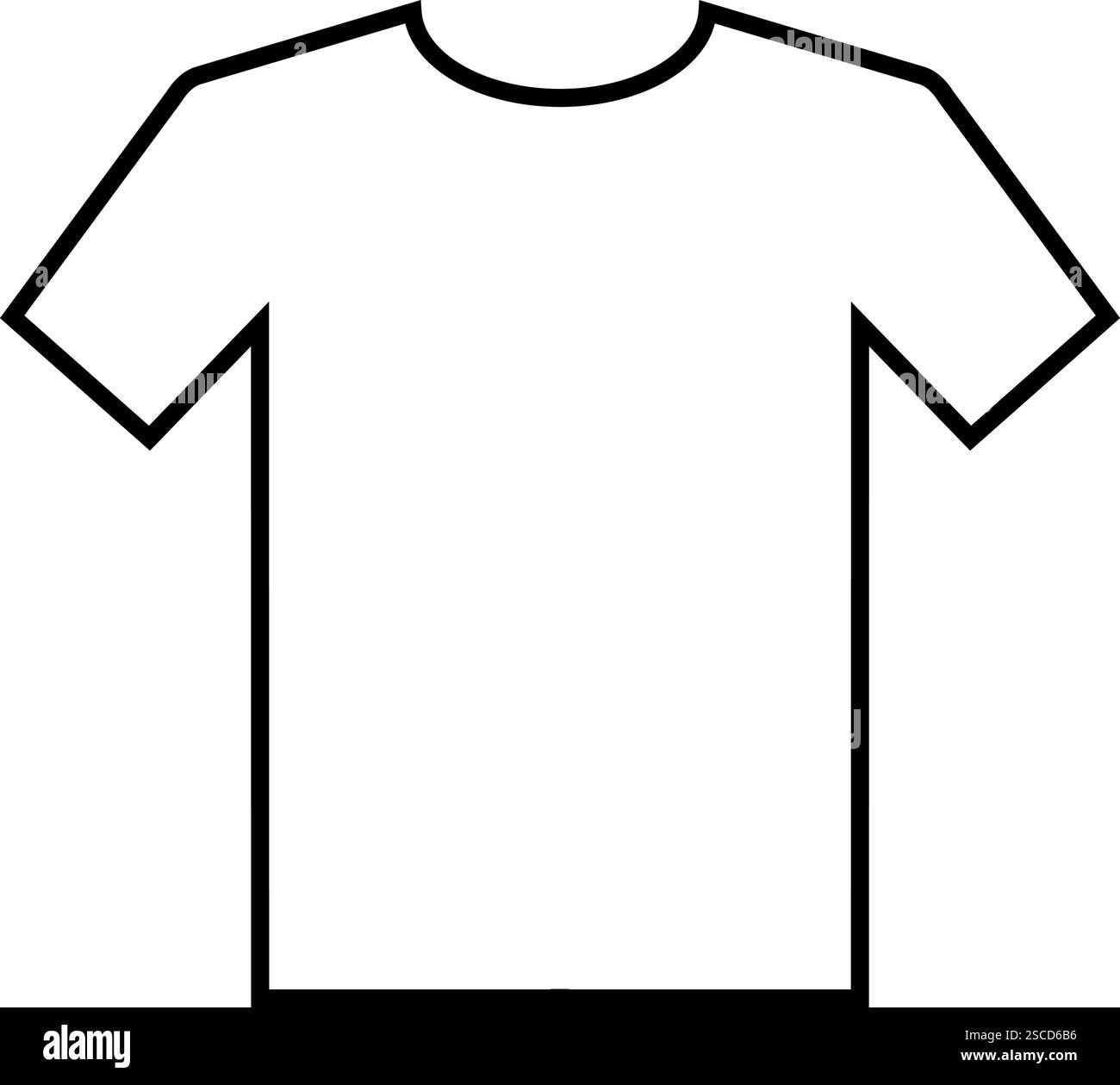 Emblème de t-shirt à demi-manches. Signes et symboles de vêtements. Illustration de Vecteur