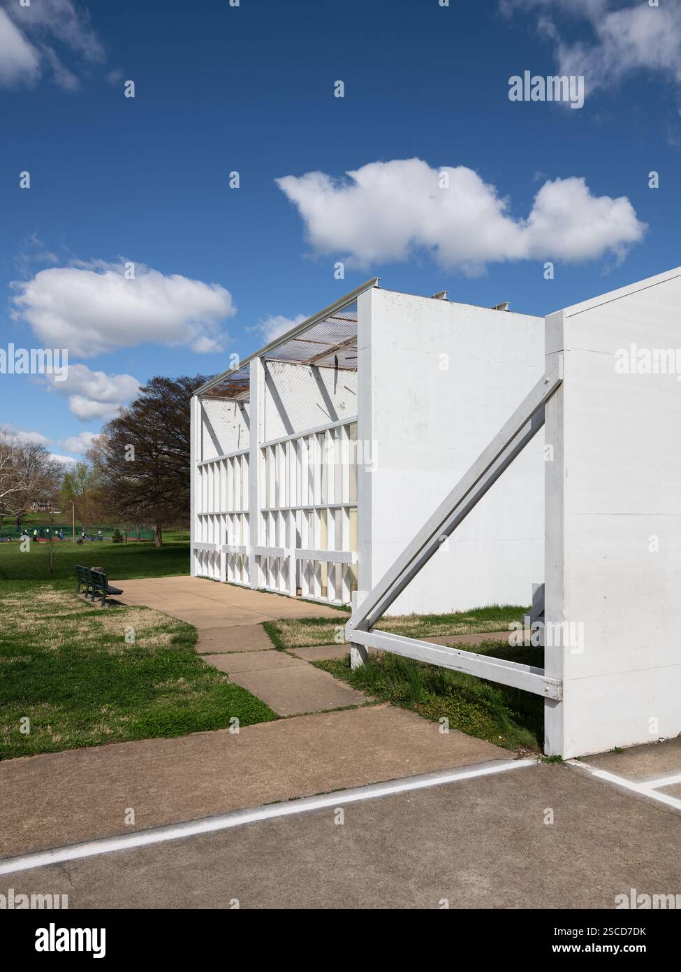 Francis Park Racquetball court, lieu : équipé Louis MO Banque D'Images