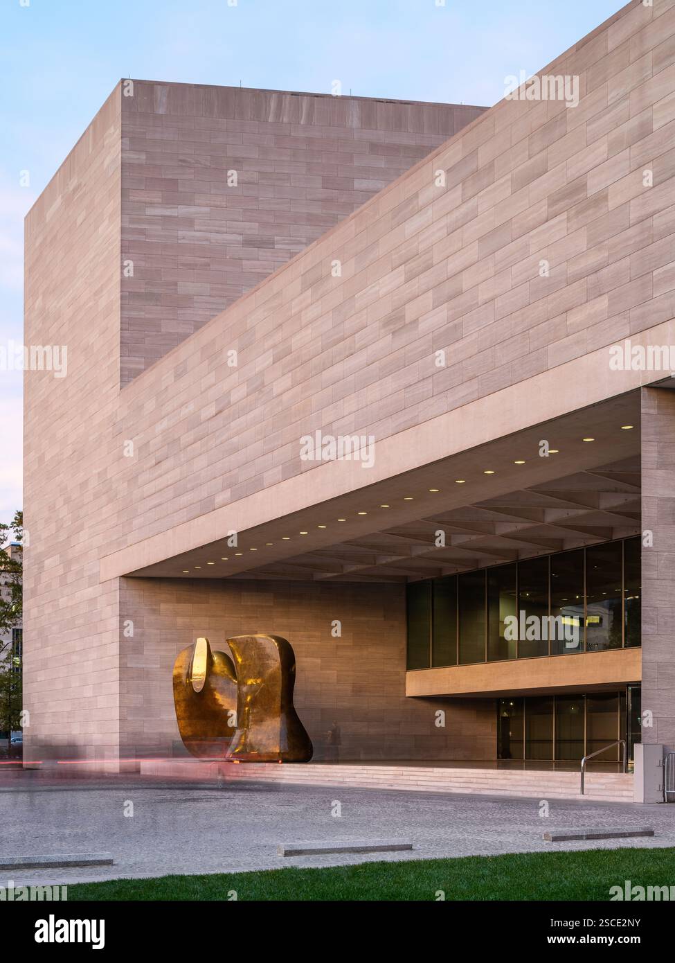 National Gallery of Art East Building, lieu : Washington DC, architecte : I.M. Pei Banque D'Images