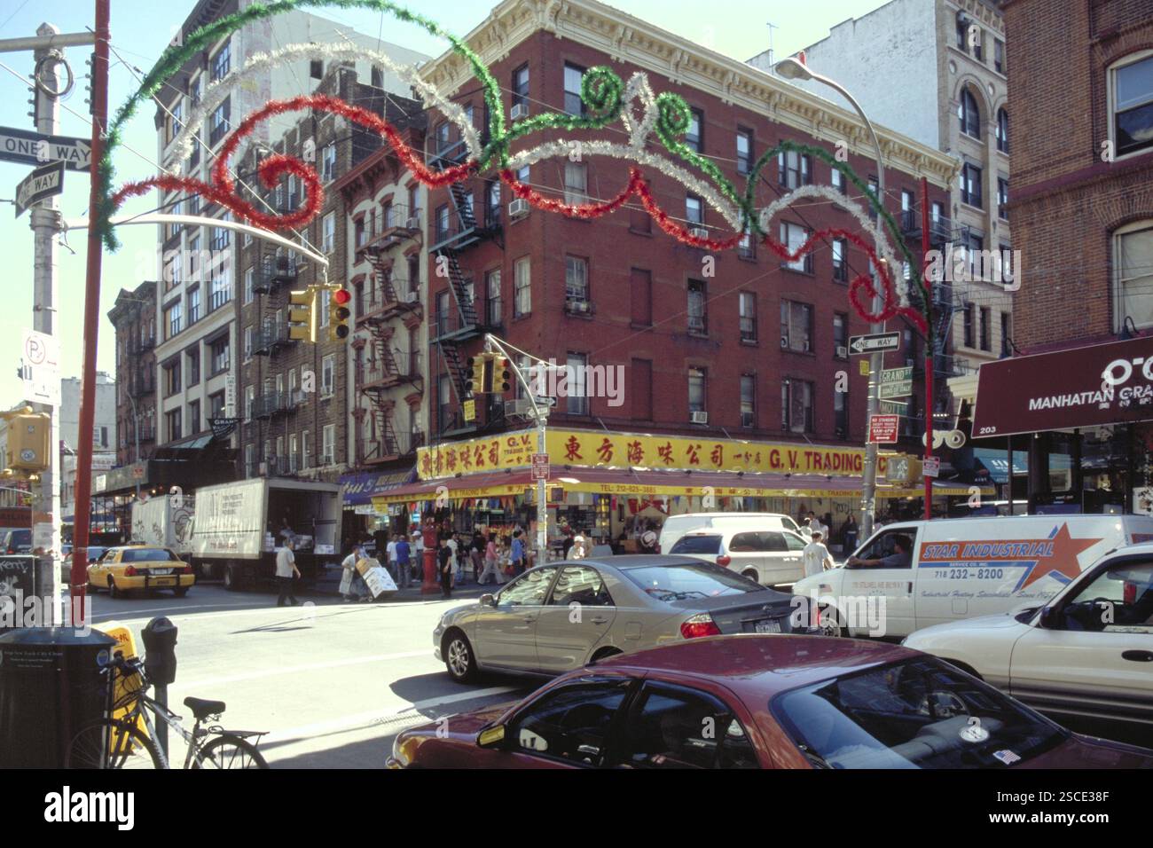 China Town, New York City, États-Unis, Amérique du Nord Banque D'Images