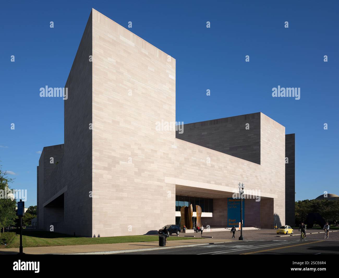 National Gallery of Art East Building, lieu : Washington DC, architecte : I.M. Pei Banque D'Images