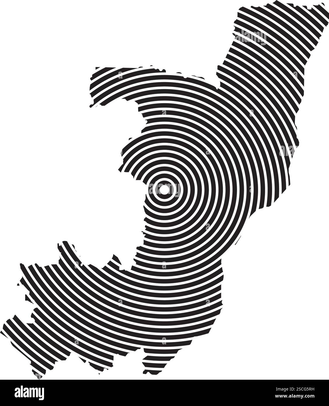 République du Congo icône de carte élément illustration Design Illustration de Vecteur