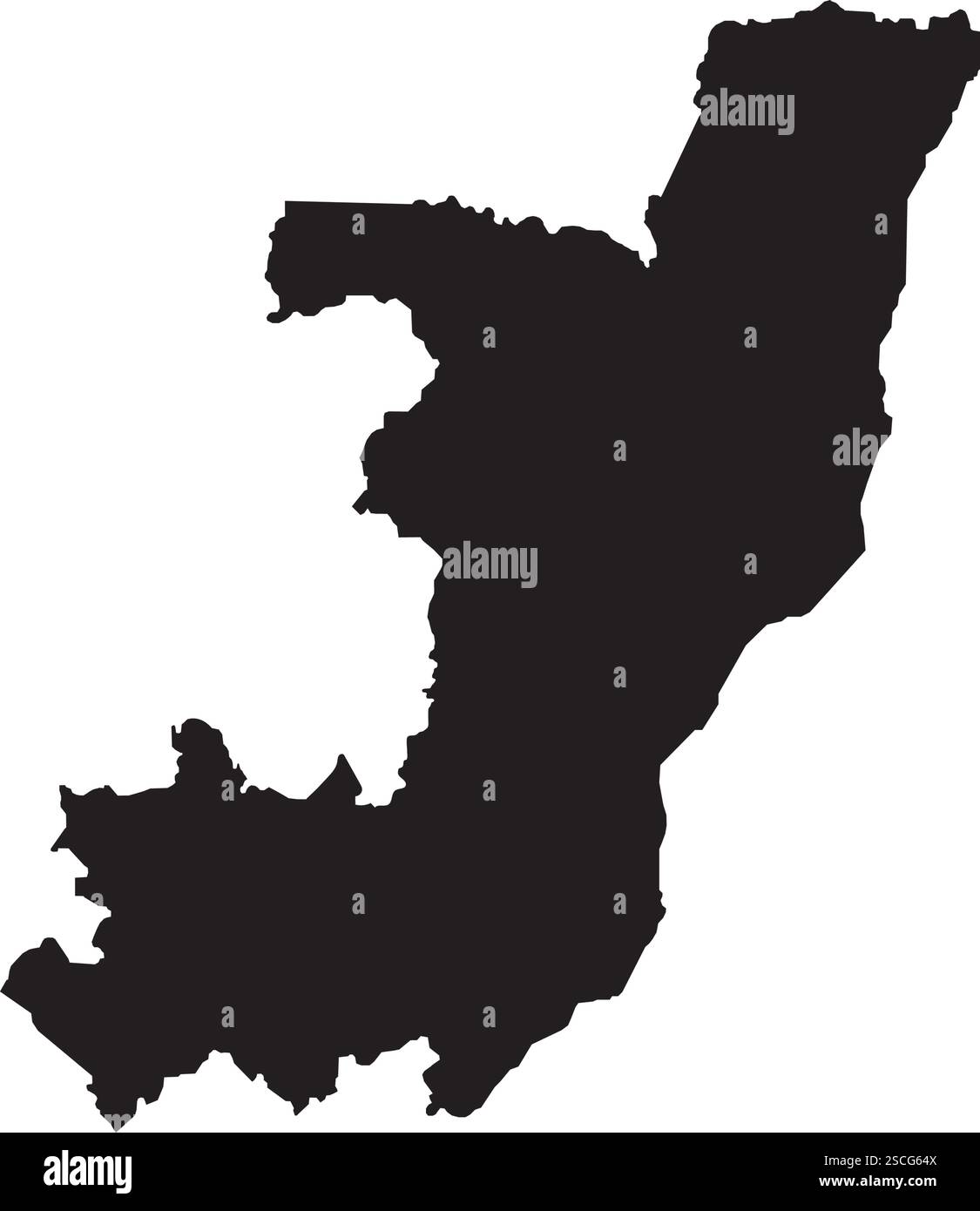 République du Congo icône de carte élément illustration Design Illustration de Vecteur