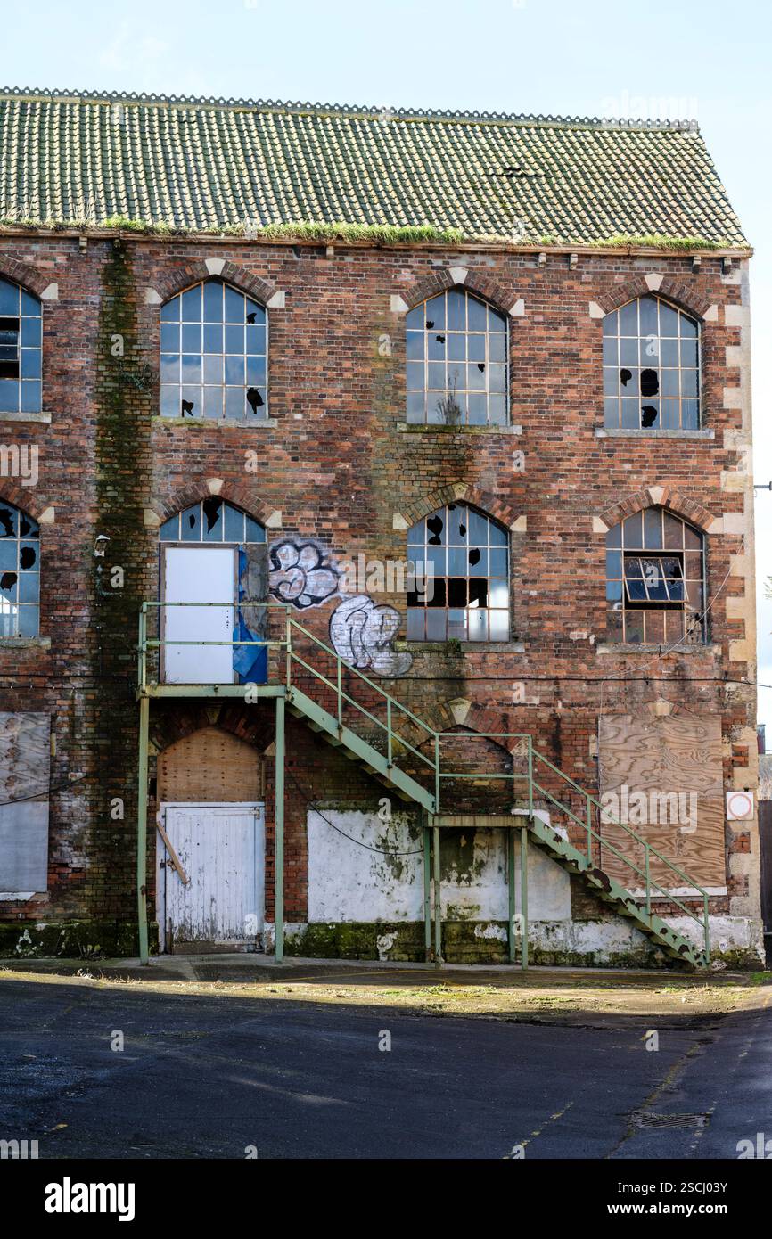 Vues autour du Wiltshire Market Town Trowbridge UK The Old Bowyers Factory Banque D'Images