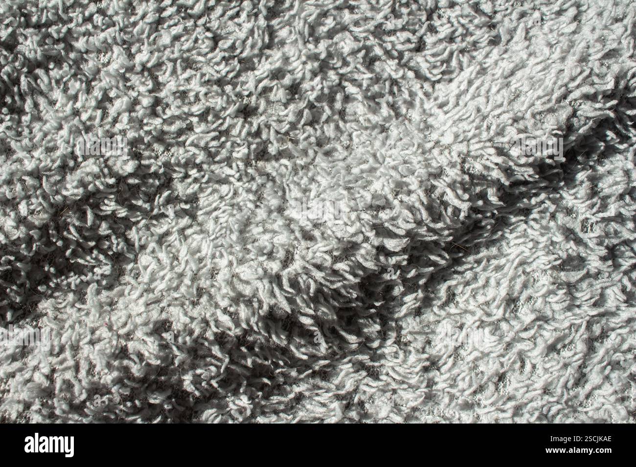 Texture tissu gris en arrière-plan Banque D'Images