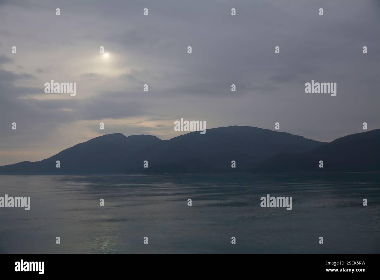 Îles côtières Alaska Banque D'Images