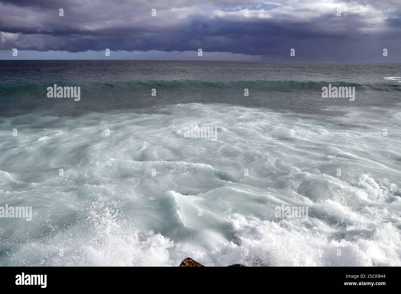 Vagues de l’océan Banque D'Images