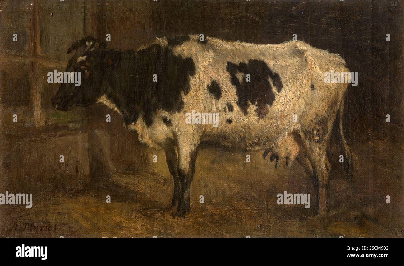 Vache, c1870. Banque D'Images