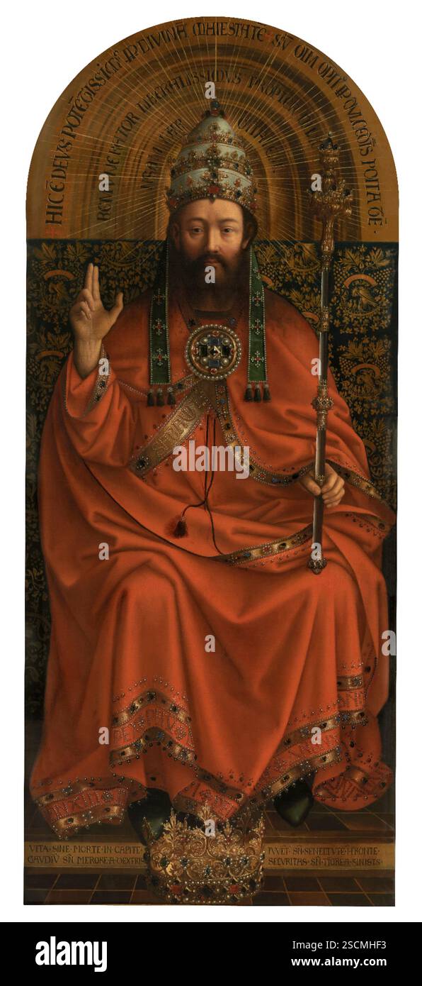 Dieu tout-puissant, c1430s. Banque D'Images